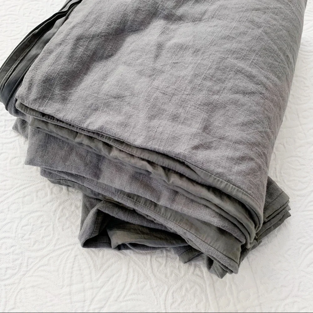 NWOT CASALUNA Heavyweight Linen Blend‎ Duvet Cover